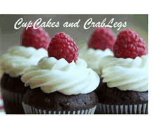 Tablet Screenshot of cupcakesandcrablegs.com